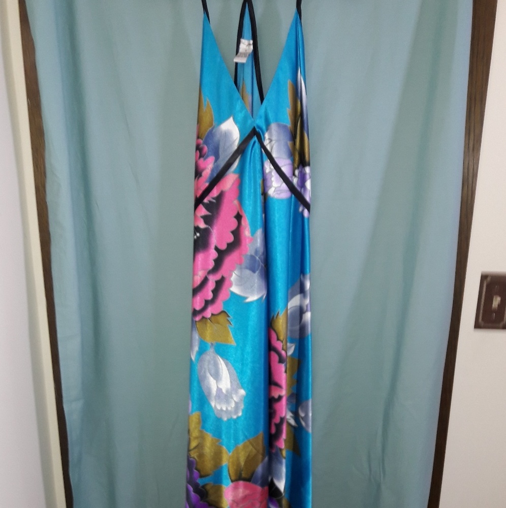 Long floral dress